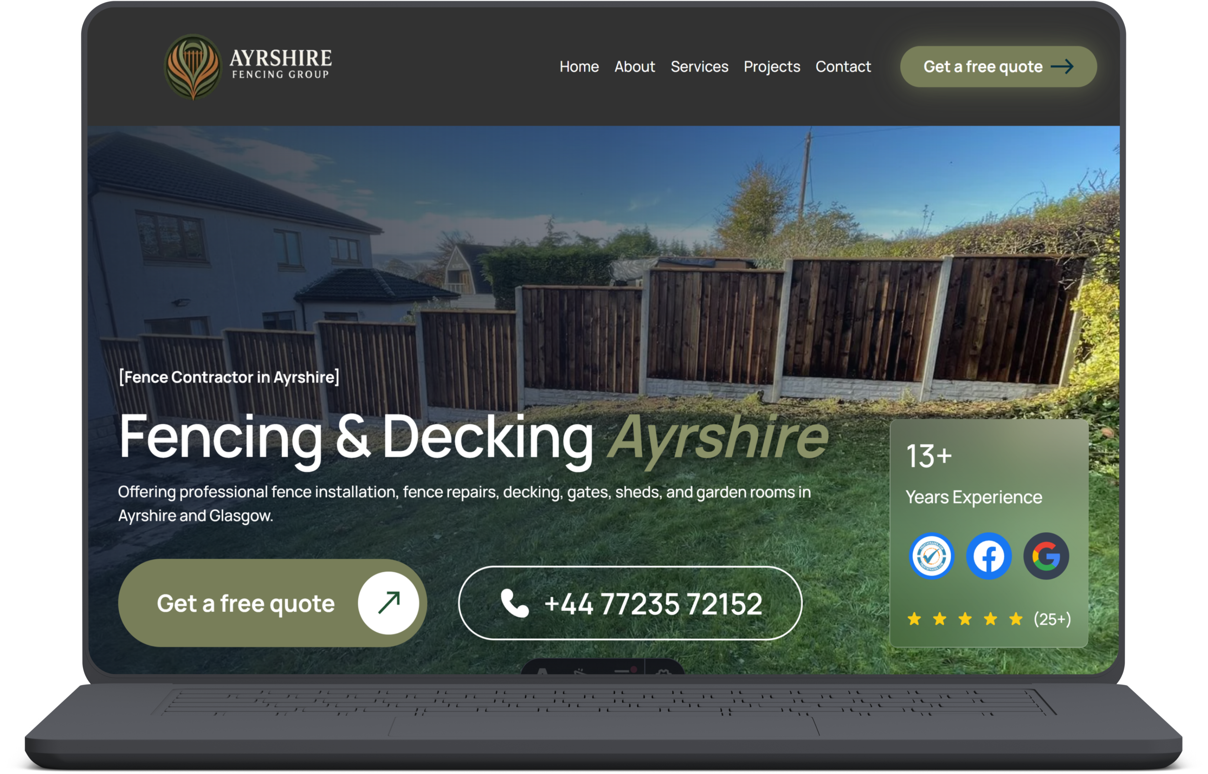 Testimonial screenshot